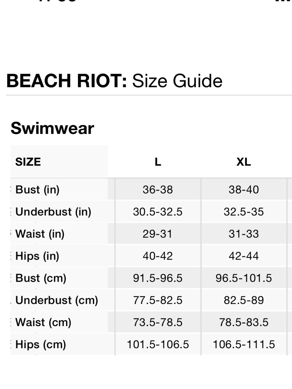 NWT Beach Riot Eva-Emmy Bikini, L Top, XL Bottom - Picture 12 of 12